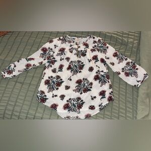 St. John’s Bay Petite Medium Floral Blouse